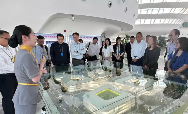 民航處與民航業界管理層人員完成國情研習考察 政府新聞處圖片