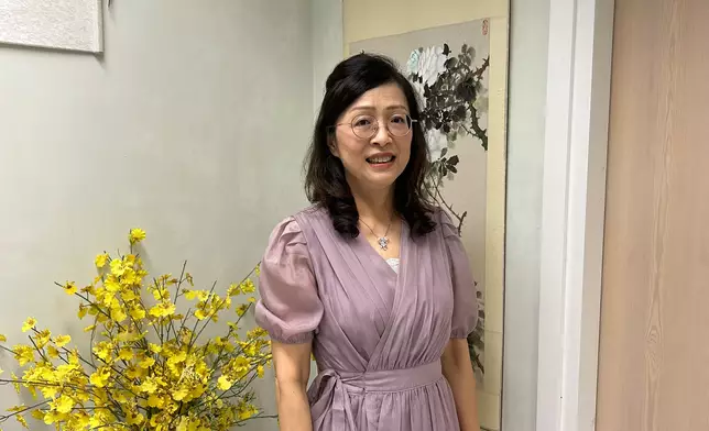 香港樹仁大學學術副校長陳蒨，巴士的報記者攝
