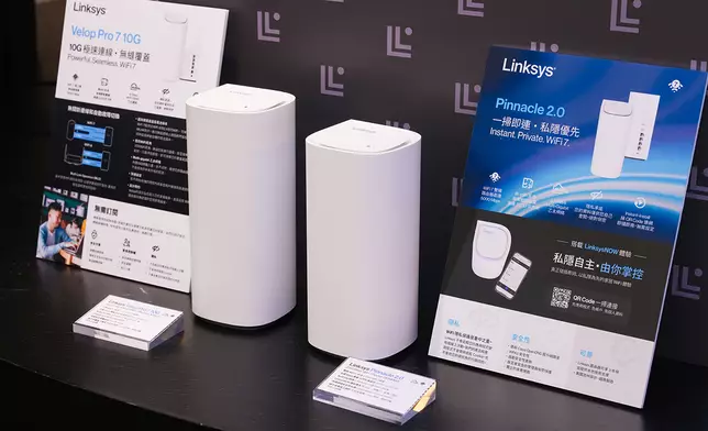 全新 Linksys Pinnacle 2.0- Mesh WiFi 7 系統