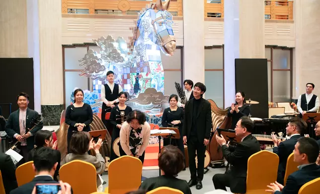 音樂會為《馬躍古今 —— 敦煌文化 × 沉浸藝術》系列活動的重要亮點。圖片來源：香港天籟敦煌樂團