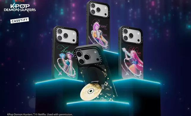 CASETiFY 聯乘 Netflix《Kpop 獵魔女團》