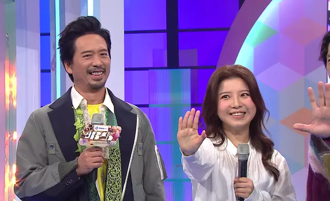 劉愷蕎被爆是Eric Kwok粉絲，森美更指她伸手扮「鐵甲奇俠」的招牌跟Eric打招呼。