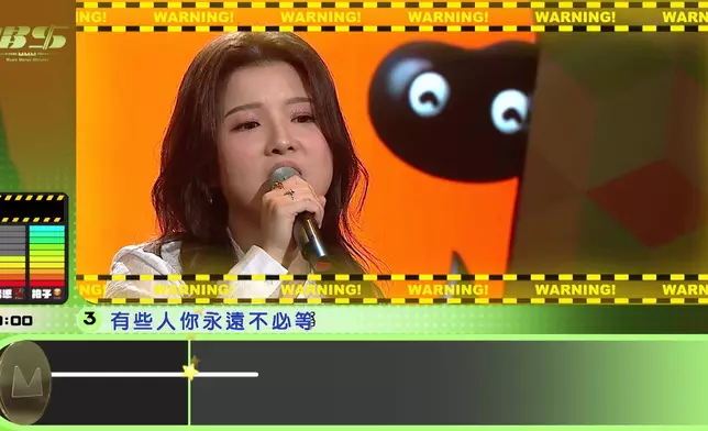 之後劉愷蕎愈唱愈緊張，挑戰Level 2、Level 3、Level 4的成績猶如坐過山車時高時低。