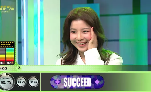 之後劉愷蕎愈唱愈緊張，挑戰Level 2、Level 3、Level 4的成績猶如坐過山車時高時低。