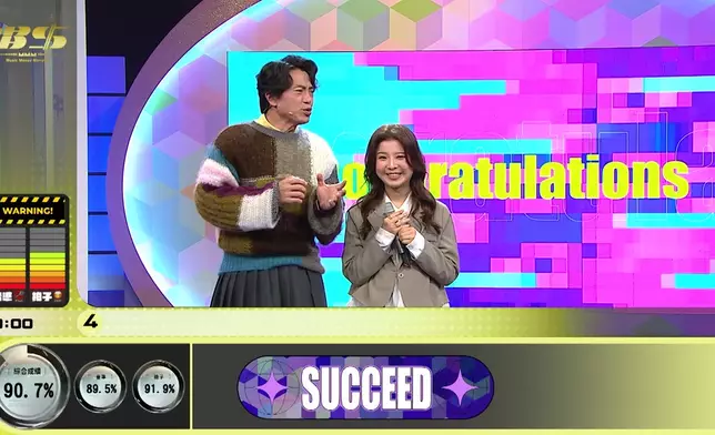 之後劉愷蕎愈唱愈緊張，挑戰Level 2、Level 3、Level 4的成績猶如坐過山車時高時低。