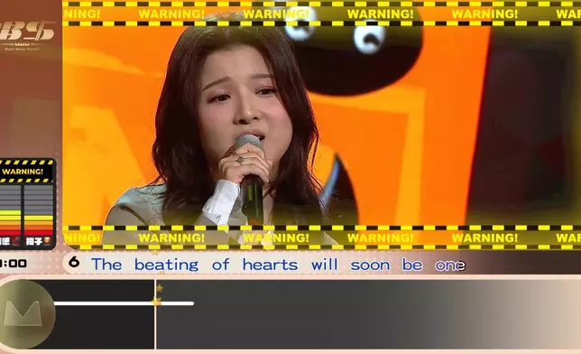 劉愷蕎唱完Level 6《Wish》過關，直接挑戰Monster歌曲。