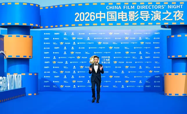 黃宗澤日前應邀請出席《2026中國電影導演之夜》。
