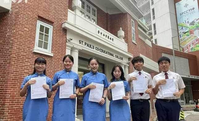 傅舜盈透露有意赴澳洲升學。（圖片來源：聖保羅男女中學官方網站）