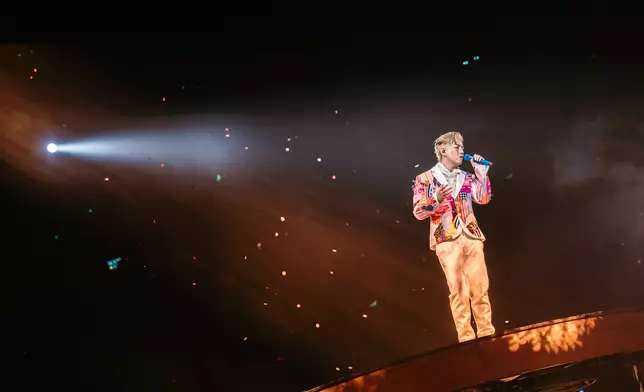 張天賦一連五場紅館演唱會昨晚（7日）開鑼，全場爆滿。