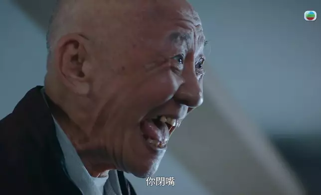 呢幕鼎爺個咆吼好逼真，隔住個Mon都Feel到佢嬲到盡頭。