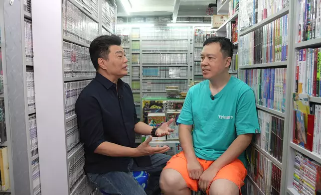 鍾先生大談租書秘聞。