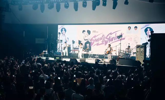 韓國人氣樂隊JANNABI首度來港舉行演唱會。大會提供圖片
