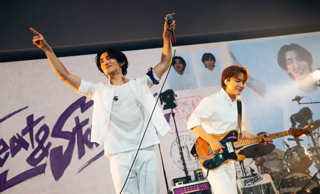 韓國人氣樂隊JANNABI首度來港舉行演唱會。大會提供圖片