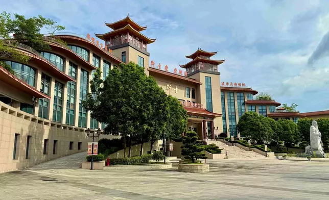 位於雲浮的衍生健康醫藥產業園外貌。
