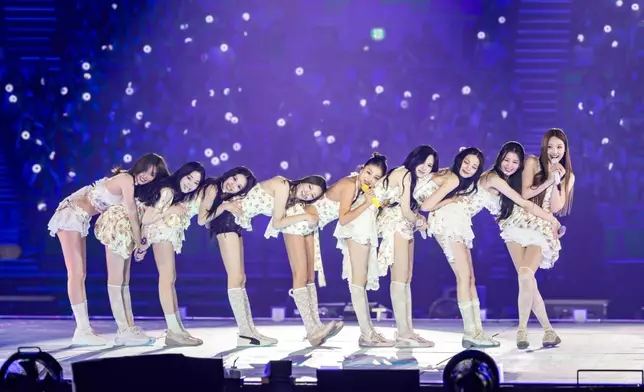 TWICE剛完成團體第六次世界巡演。TWICE官方X圖片