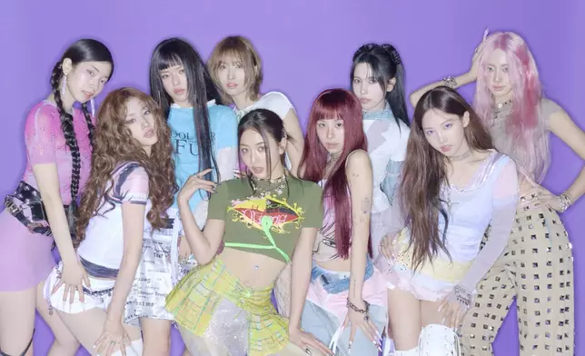 TWICE出道至今11年。TWICE官方X圖片
