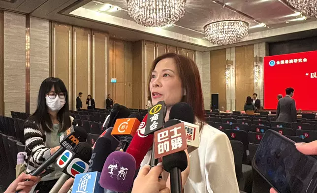 立法會議員陳曼琪。巴士的報記者攝