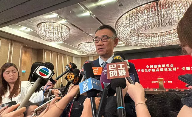 立法會議員蘇紹聰。巴士的報記者攝