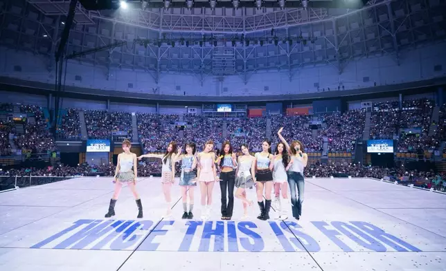 韓國人氣女團TWICE。TWICE官方圖片