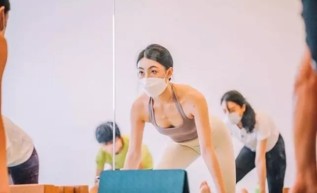 難怪身形健康勻稱