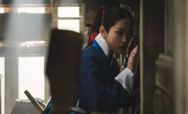 盧允瑞飾宮女生薑。Netflix圖片