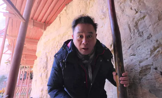 大同恆山懸空寺景色壯觀。