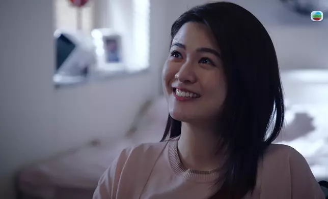 江嘉敏演技顏值俱獲讚，佢嘅眼神真係好似識講嘢咁。