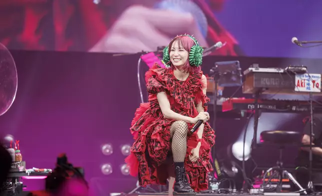 日本動漫天后LiSA日前第四度來港舉辦個人演唱會。