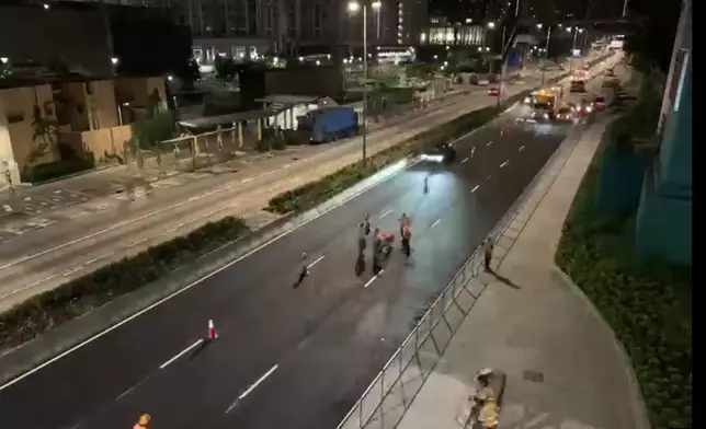 路政署fb影片截圖