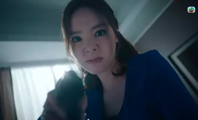 譚凱琪一秒變兇狠好入戲。