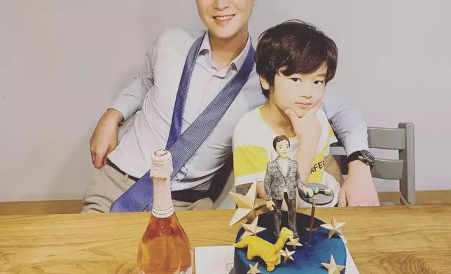 公司表示高志鎔隱瞞離婚兩年原因就是為了保護孩子。高志鎔IG圖片