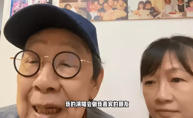 今日胡楓與新抱Jojo拍片親自報平安