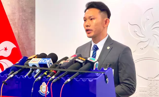 深水埗警區刑事總督察黃泳洪。