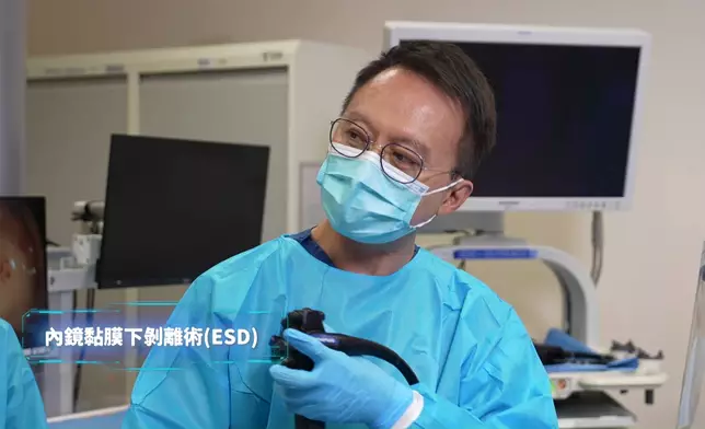 林秀怡直擊ESD微創術「免全身麻醉」切除大腸瘜肉。