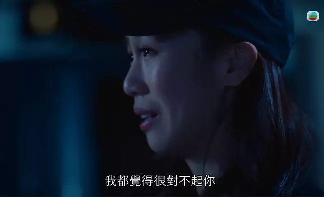 阿Moon同Roxanne呢場拉扯戲真係少啲心力、體力同埋膽量都唔掂，因為真係喺30幾層高嘅天台邊緣拍。