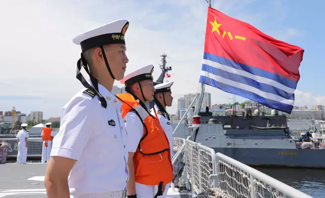 中俄海軍海上聯合巡航任務已圓滿結束。
