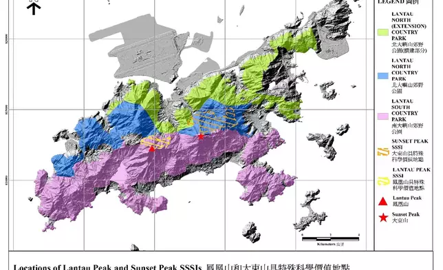 大嶼山地質網誌揭鳳凰山生態奧秘 五座逾700米高山全屬火山岩