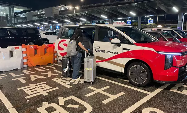 肯定的士車隊優質服務　持續支援邁向承諾規模。政府新聞處圖片