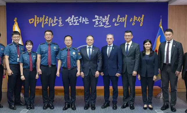 香港警務處與韓國國家警察廳簽署諒解備忘錄加強合作 政府新聞處圖片