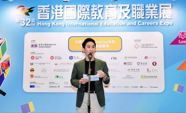 大灣區共同家園青年公益基金副主席莊家彬議員於會上發表主禮致辭，高度評價計劃開創的「港穗雙地實體教學」孵化模式，成功協助本港青年將個人興趣轉化為實戰的文創新思維與「雙創」實力。