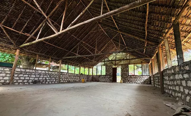 薩米托婦女團體（Samito Women Group）興建中的餐廳，攝於肯尼亞馬林迪薩巴基，2026年6月15日。(美聯社圖片/Allan Olingo) AP圖片