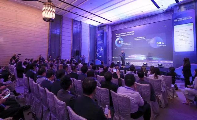 HKT Enterprise Solutions Tech Week 2026 於 The St. Regis Hong Kong 揭開序幕，吸引逾 500 名企業客戶親臨，共探 AI 驅動企業轉型的無限機遇。