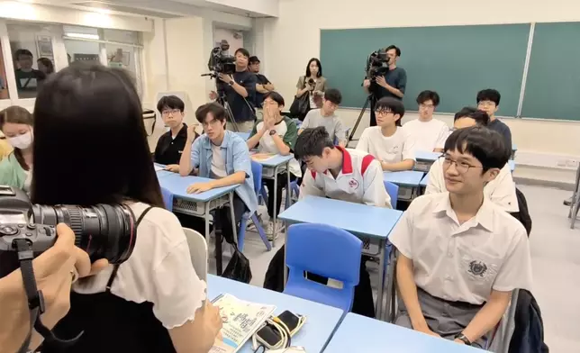 沙田崇真中學首次誕生一名男狀元