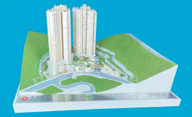 2025年度居屋涉5個屋苑，分別是影輝苑(圖)、啟陽苑、匯熙苑、裕豐苑及朗風苑。政府新聞處圖片