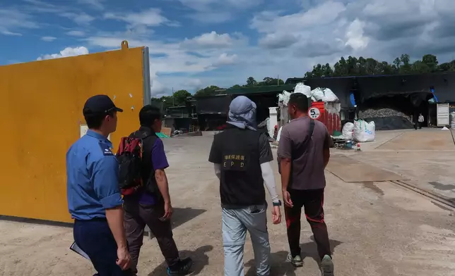 環保署聯同消防處嚴查北區元朗45地點 打擊廢鋰電池火警風險及露天焚燒