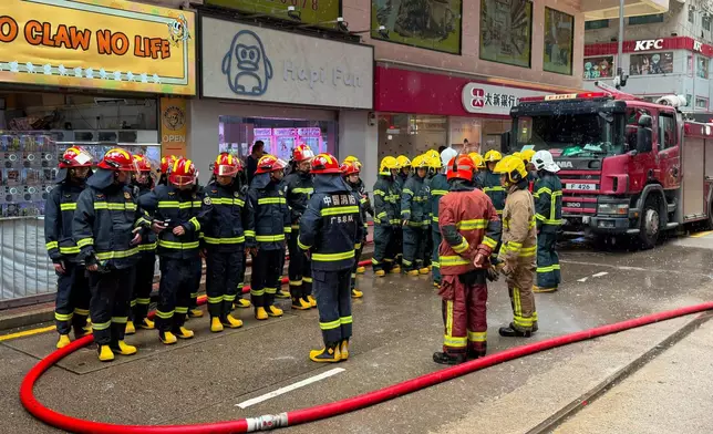 銅鑼灣軒尼詩大廈一級火警 粵港澳三地消防跨境交流實地觀摩