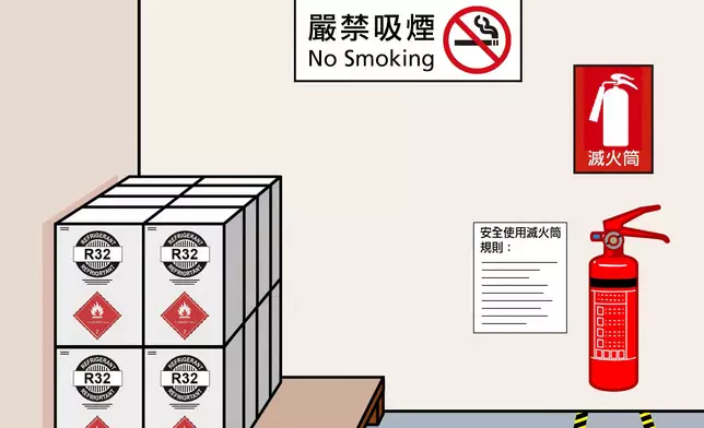 冷氣唔凍換雪種 職安局提醒「保命三招」防凍傷中毒