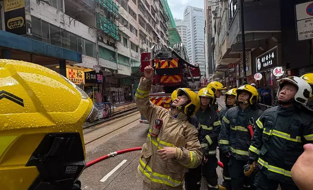 銅鑼灣軒尼詩大廈一級火警 粵港澳三地消防跨境交流實地觀摩