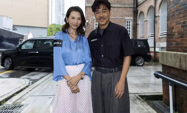 劉青雲讚蔡少芬像吃了防腐劑，Ada則回敬指他「靚仔咗又瘦咗」，可惜對手戲未夠多。