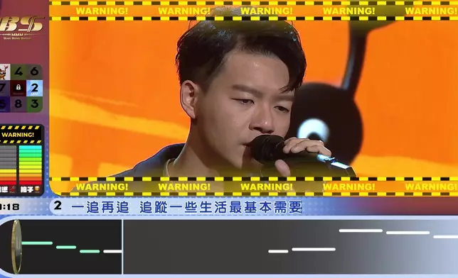 挑戰 Level 2《追》 喺最後幾秒出現「DANGER」警號，睇到大家超緊張。